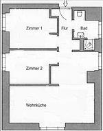 Grundriss - FeWo Sonnenschein in PRORA / Indoorpool - Top-Hundeurlaub