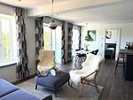 Wohnzimmer - FeWo Treibholz in PRORA - 7.41 - Top-Hundeurlaub