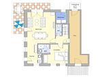 Grundriss Erdgeschoss - Ostseelandsitz Mira Belle Fewo 1 mit Indoor Pool und Sauna - Top-Hundeurlaub