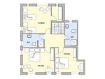 Grundriss Obergeschoss - Ostseelandsitz Mira Belle Fewo 1 mit Indoor Pool und Sauna - Top-Hundeurlaub