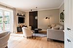 Wohnzimmer - Ferienhaus Litj Kampidyll - Top-Hundeurlaub