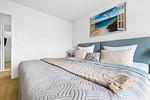 Schlafzimmer - Ferienwohnung Küstentraum Matrosenring - Top-Hundeurlaub