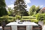 Terrasse - Kutscherhaus - Lübecker Bucht - Top-Hundeurlaub