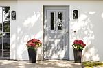 Fassade / Eingang - Fischerkate - Holsteinische Schweiz - Top-Hundeurlaub