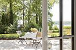 Terrasse - Fischerkate - Holsteinische Schweiz - Top-Hundeurlaub