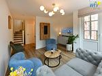 Wohnzimmer - Ferienwohnung Watt'n Platz - Top-Hundeurlaub