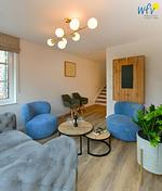 Wohnzimmer - Ferienwohnung Watt'n Platz - Top-Hundeurlaub