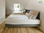 Schlafzimmer - Ferienwohnung Watt'n Platz - Top-Hundeurlaub