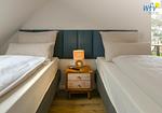 Schlafzimmer - Ferienwohnung Watt'n Platz - Top-Hundeurlaub