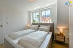 Schlafzimmer - Ferienwohnung Watt'n Nüst - Top-Hundeurlaub