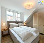 Schlafzimmer - Ferienwohnung Watt'n Nüst - Top-Hundeurlaub