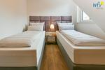 Schlafzimmer - Ferienwohnung Watt'n Nüst - Top-Hundeurlaub