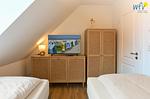 Schlafzimmer - Ferienwohnung Watt'n Nüst - Top-Hundeurlaub