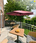 Balkon - Ferienwohnung Watt'n Nüst - Top-Hundeurlaub