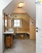 Badezimmer - Ferienwohnung Watt'n Nüst - Top-Hundeurlaub