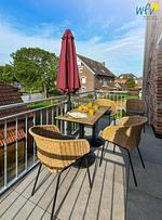 Balkon - Ferienwohnung Sünnblick - Top-Hundeurlaub
