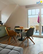 Wohnzimmer - Ferienwohnung Sünnblick - Top-Hundeurlaub