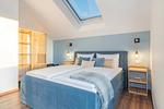 Schlafzimmer - Ferienhaus "Haffhus" mit Balkon, Terrasse und 2 Bädern - Top-Hundeurlaub
