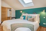 Schlafzimmer - Ferienhaus "Haffhus" mit Balkon, Terrasse und 2 Bädern - Top-Hundeurlaub