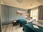 Schlafzimmer 2: 2 Einzelbetten (90x200) (bei Bedarf zusammenschiebbar) - FeWo Strandloft in PRORA - 7.12 - Top-Hundeurlaub