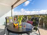 Balkon - FeWo Sternenblick Dachterrasse in PRORA - 4.54 - Top-Hundeurlaub