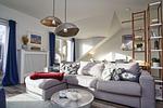 Wohnzimmer - FeWo Waldloft mit Balkon - Top-Hundeurlaub