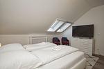 Schlafzimmer - FeWo Waldloft mit Balkon - Top-Hundeurlaub