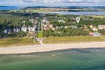 Strand - Bungalow Hanseatchen: Terrasse - Top-Hundeurlaub