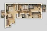 Grundriss - Ferienwohnung Sun & Sea - Top-Hundeurlaub