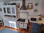 Küche / Küchenzeile - Ferienwohnung Schaumkrone - Top-Hundeurlaub