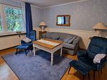Wohnzimmer - Ferienwohnung Schaumkrone - Top-Hundeurlaub