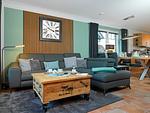 Wohnzimmer - Haus Neptun - Top-Hundeurlaub