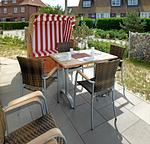Terrasse - Austernperle - Top-Hundeurlaub
