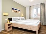 Schlafzimmer - Herzmuschel - Top-Hundeurlaub