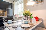 Küche / Küchenzeile - Bädervilla, Whg. 28b - Top-Hundeurlaub