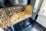 Küche / Küchenzeile - Bädervilla, Whg. 28b - Top-Hundeurlaub
