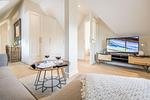 Wohnzimmer - Huus Trift, Whg. 28 02 - Top-Hundeurlaub