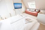 Schlafzimmer - Ostertresker 54, Inseloase - Top-Hundeurlaub