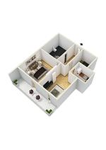 Grundriss - Ferienwohnung Auszeit - Top-Hundeurlaub