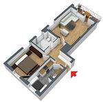 Grundriss - Ferienwohnung Steuer - Top-Hundeurlaub