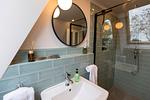 Badezimmer - Ferienhaus Fjord Cottage Steinbergkirche - Top-Hundeurlaub