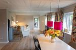 Wohnzimmer - Ferienhaus Fjord Cottage Steinbergkirche - Top-Hundeurlaub