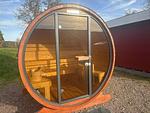 Holzsauna auf dem Campingplatz in Stöllet – Wellness nahe der Pomp Stuga in Värmland - Pomp Stuga - Top-Hundeurlaub