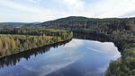 Flusslandschaft bei Stöllet in Värmland – Natur nahe der Cabin - Cabin 4P - Top-Hundeurlaub