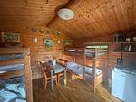 Eingangsbereich der Cabin in Stöllet – Ferienhaus auf Campingplatz in Värmland - Cabin 4P - Top-Hundeurlaub