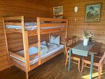 Wohnraum der Cabin in Stöllet – gemütliche Unterkunft in Värmland - Cabin 4P - Top-Hundeurlaub