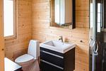 Badezimmer im Ferienhaus Almeria in Stöllet – Ferienhaus in Värmland - Almeria01 - Top-Hundeurlaub
