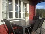 Terrasse am Log Home in Stöllet – Ferienhaus in der Natur von Värmland - Log Home - Top-Hundeurlaub