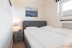 Schlafzimmer - Ferienwohnung Eydum Nr. 38 - Top-Hundeurlaub