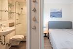 Schlafzimmer - Ferienwohnung Eydum Nr. 38 - Top-Hundeurlaub